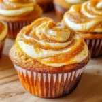 Best Swirled Pumpkin Cream Cheese Muffins