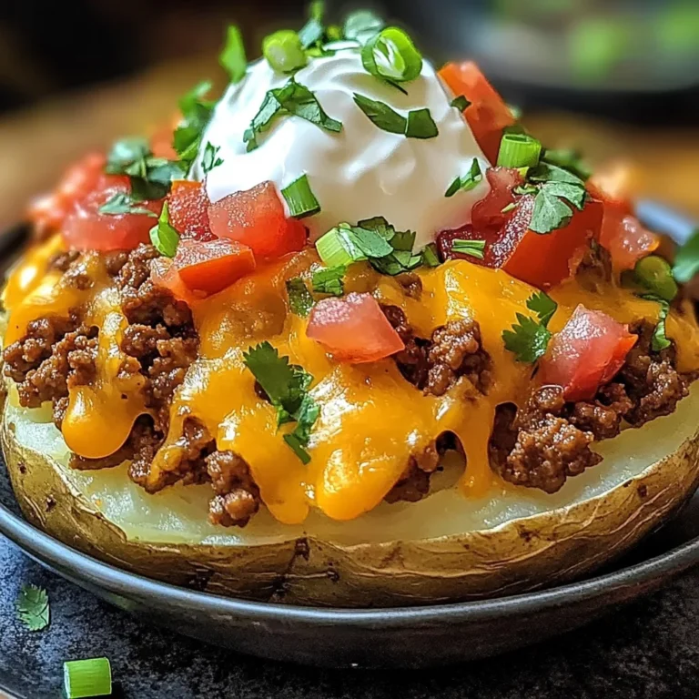 Cheesy Taco Potatoes
