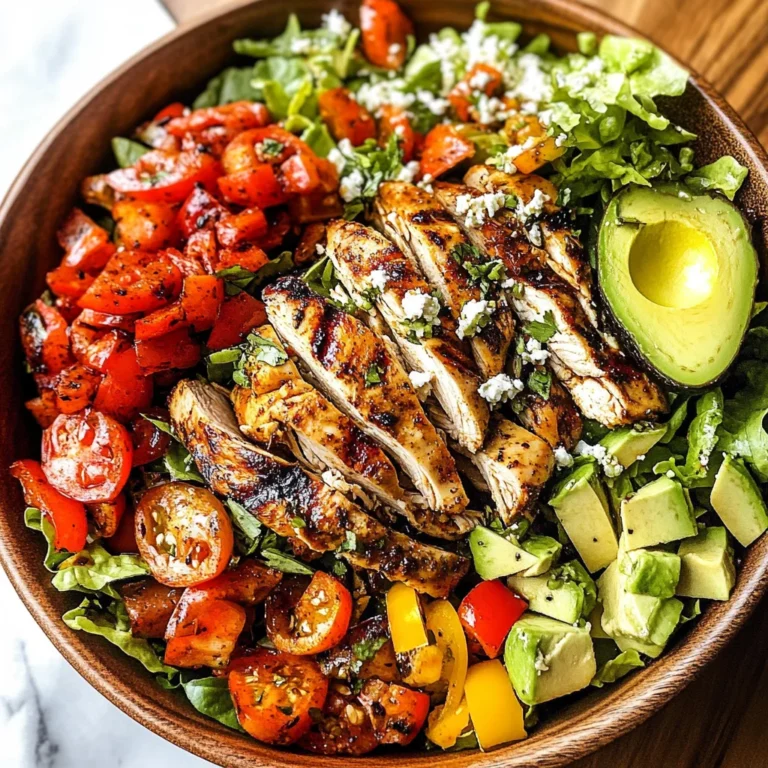 Chicken Fajita Salad