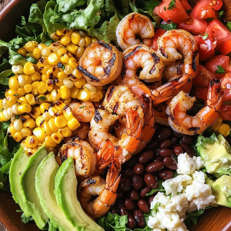 Grilled Mexican Shrimp Salad