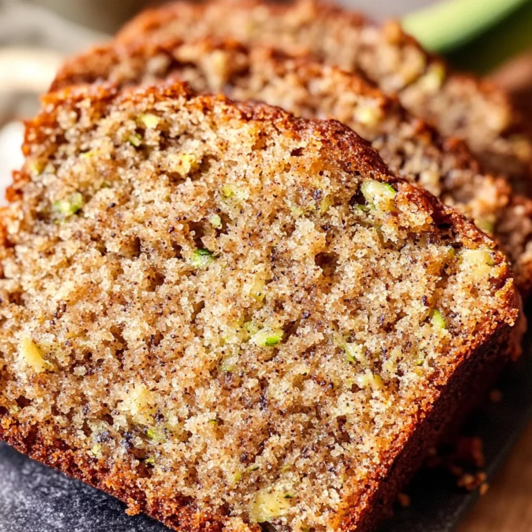 Healthy Zucchini Banana Bread