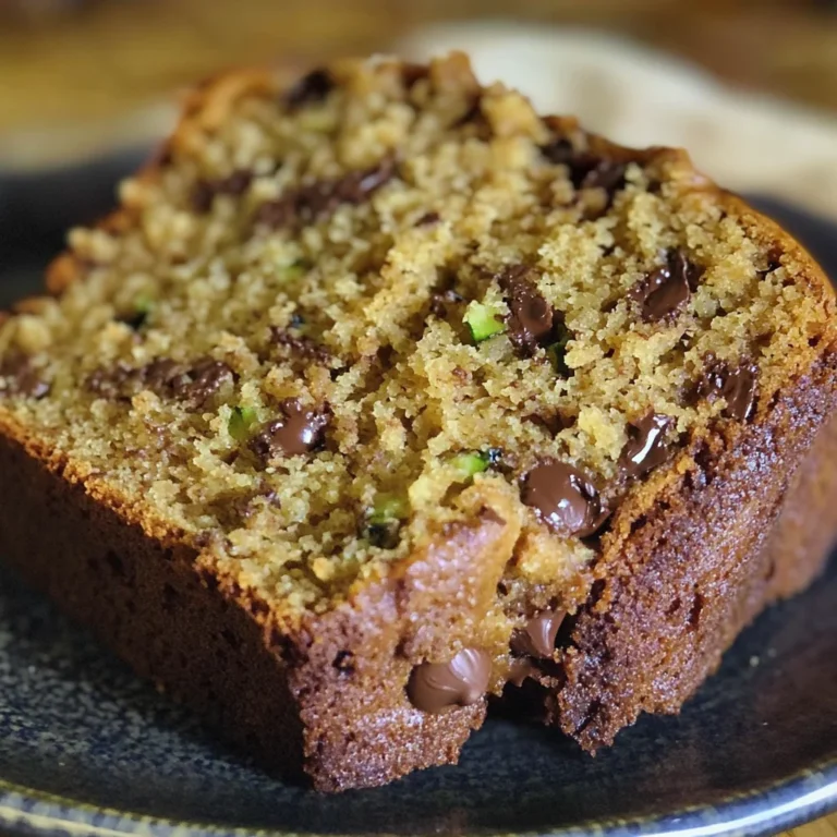 Mom's Perfect Chocolate Chip Zucchini Bread