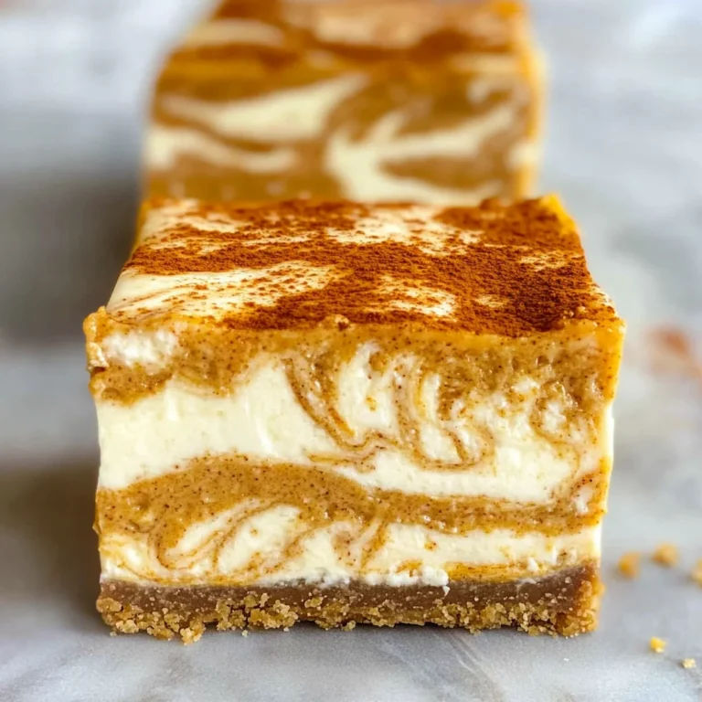 Pumpkin Cheesecake Bars