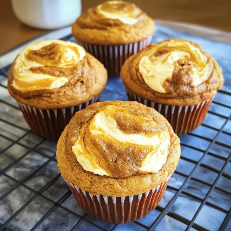 Pumpkin Cream Cheese Muffins