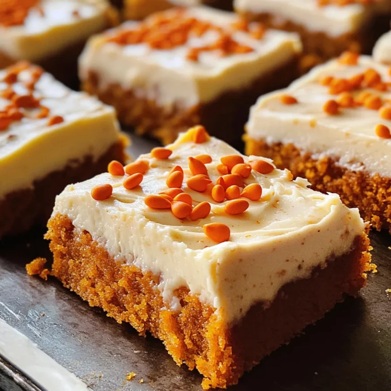 Sheet Pan Libby's Pumpkin Bars