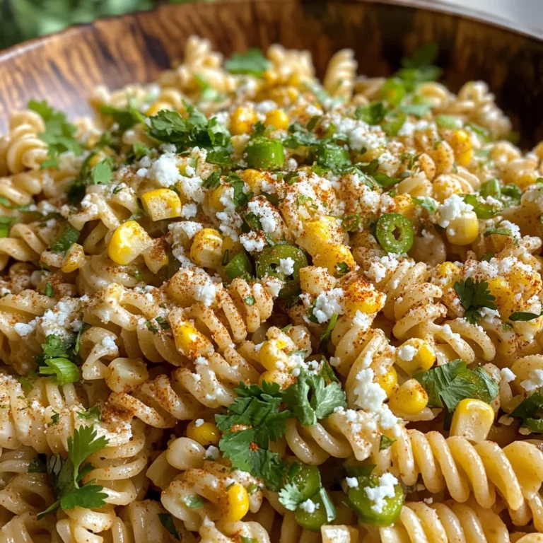 Street Corn Pasta Salad