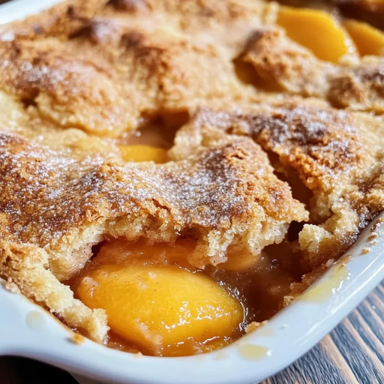 The Best Southern Peach Cobbler Recipe