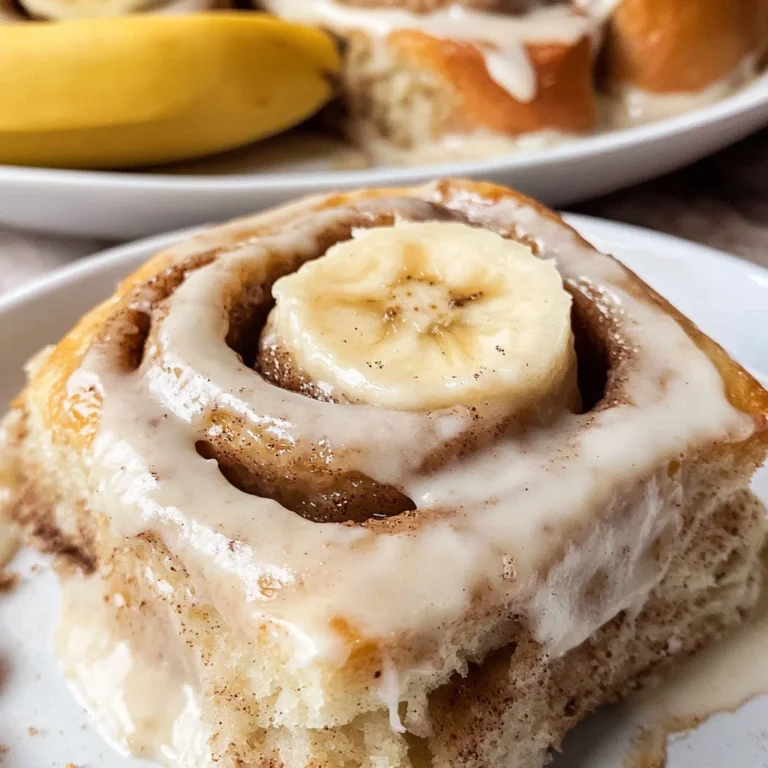 Banana Bread Cinnamon Rolls