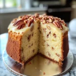 Butter Pecan Pound Cake