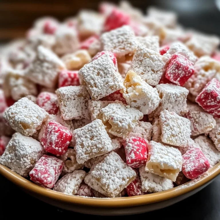 Cherry Cheesecake Puppy Chow