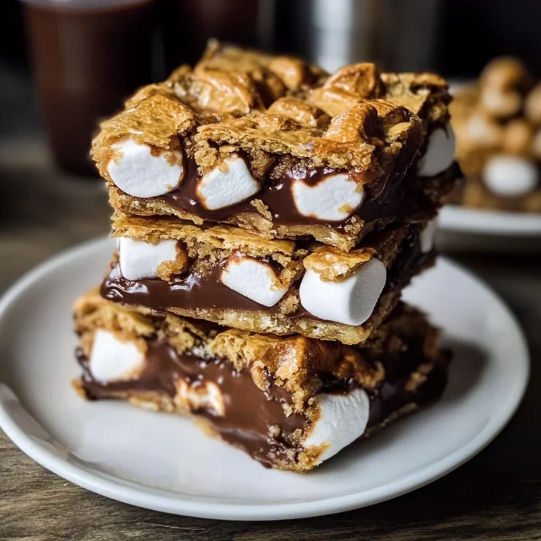 Golden Grachicken hams S'Mores Bars