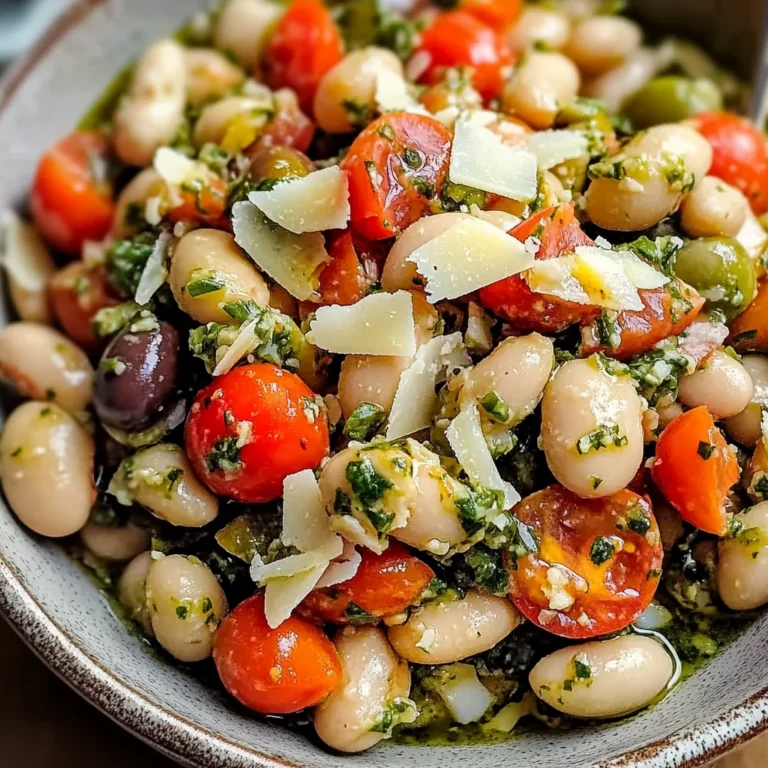 Italian White Bean Salad Recipe