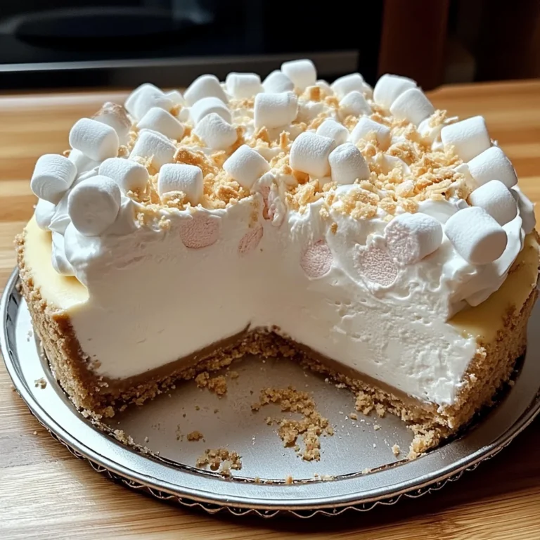 Marshmallow Whip Cheesecake