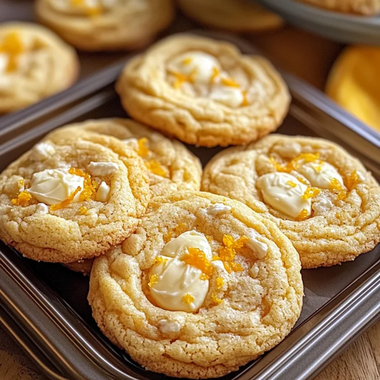 Orange Creamsicle Cookies