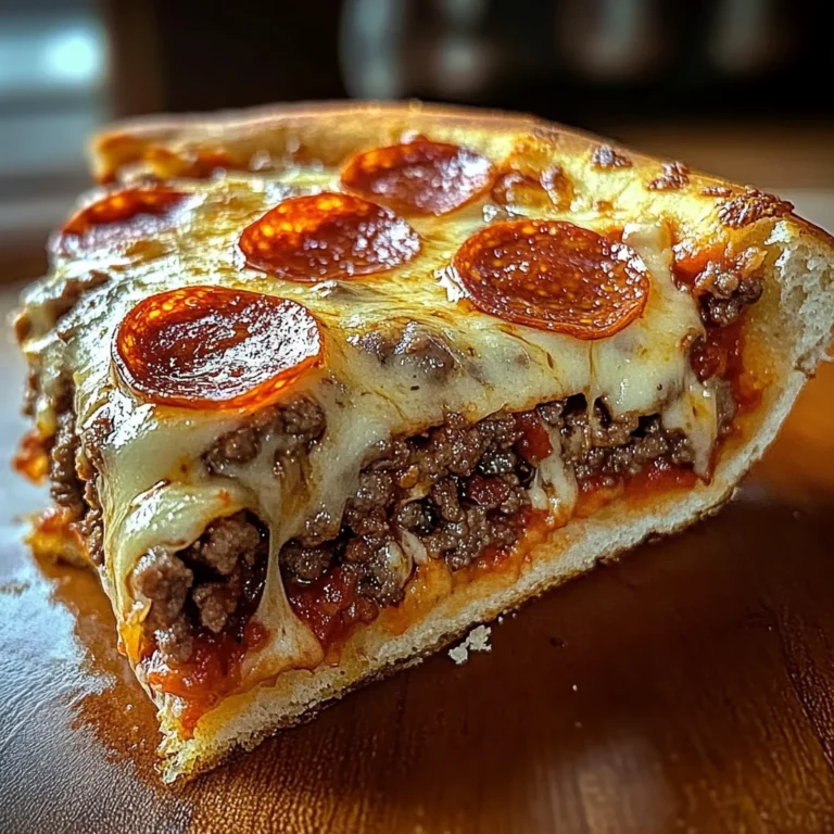 Pizza Burger Pie: A Delicious Twist on Classic Flavors