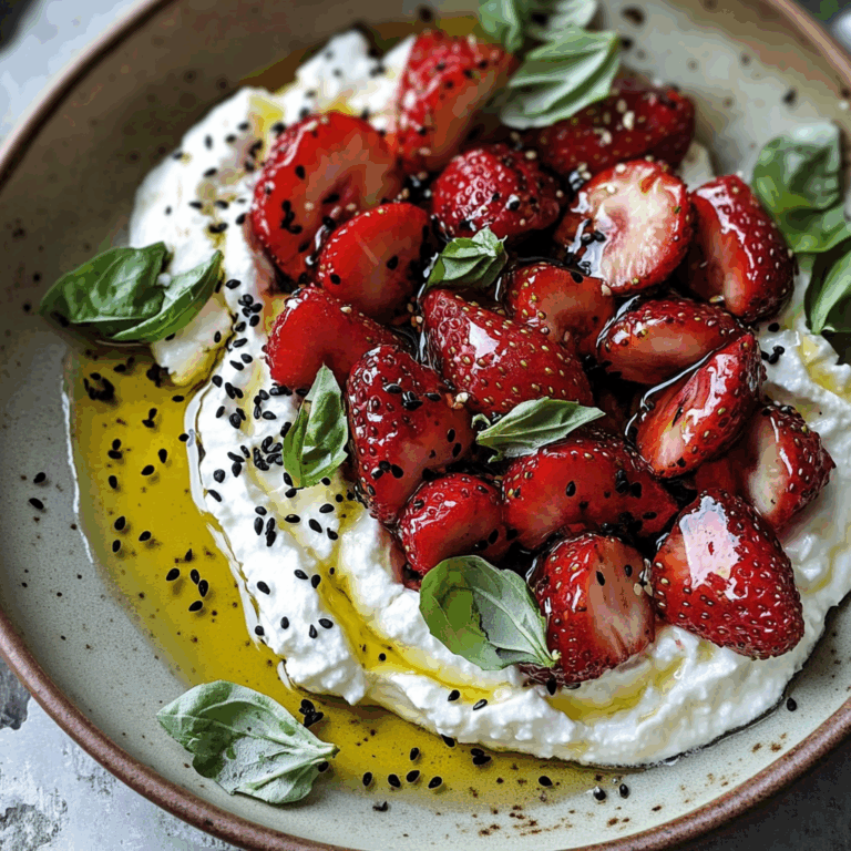 Whipped Feta with Roasted Strawberries: A Flavorful Delight You Can’t Resist
