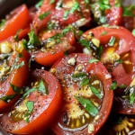 Zesty Marinated Tomatoes