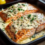 Baked Boursin Salmon – Creamy, Flavorful & Perfectly Baked