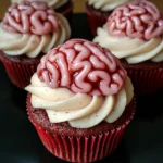 Bleeding Brain Cupcakes