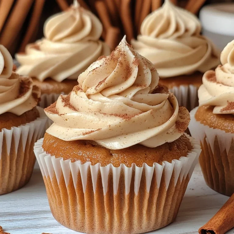 Chai Latte Cupcakes