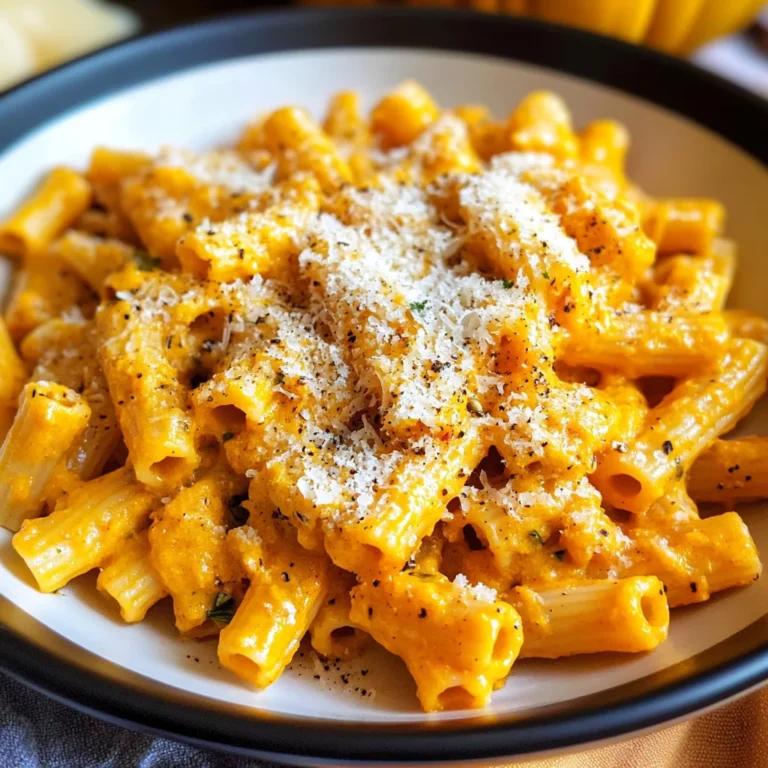 Creamy Parmesan Pumpkin Pasta