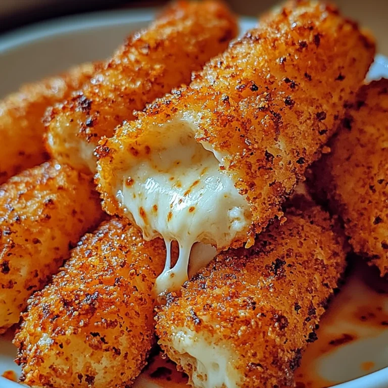 Crispy Air Fryer Mozzarella Sticks
