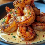 Crispy Cajun Shrimp with Creamy Sauce