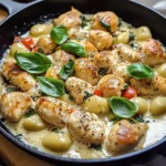 Garlic Chicken Gnocchi Skillet: A 30-Minute Wonder!