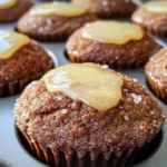 Glazed Gingerbread Muffins