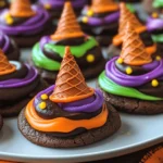 Halloween Witch Hat Cookies