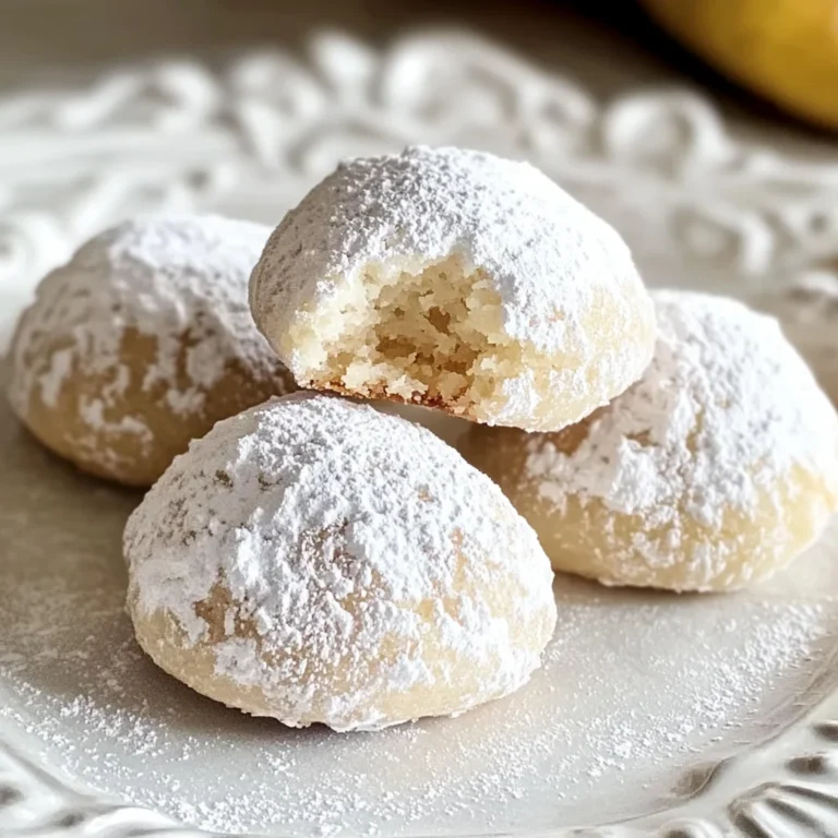 Italian Butterball Cookies
