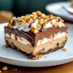 No-Bake Peanut Butter Lasagna