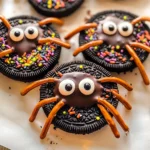 Oreo Spider Halloween Cookies