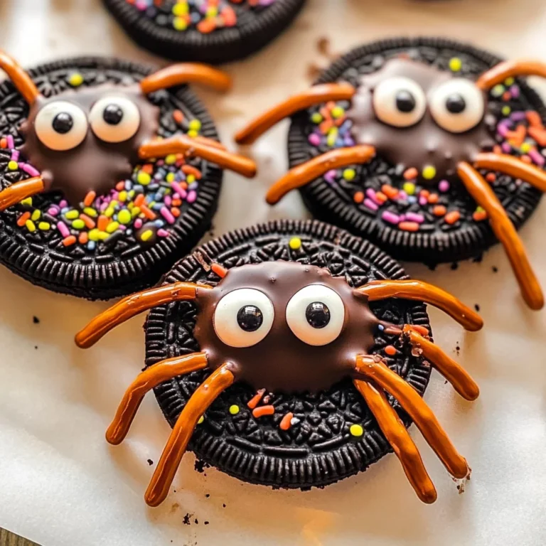 Oreo Spider Halloween Cookies