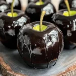 Poison Toffee Apples for Halloween