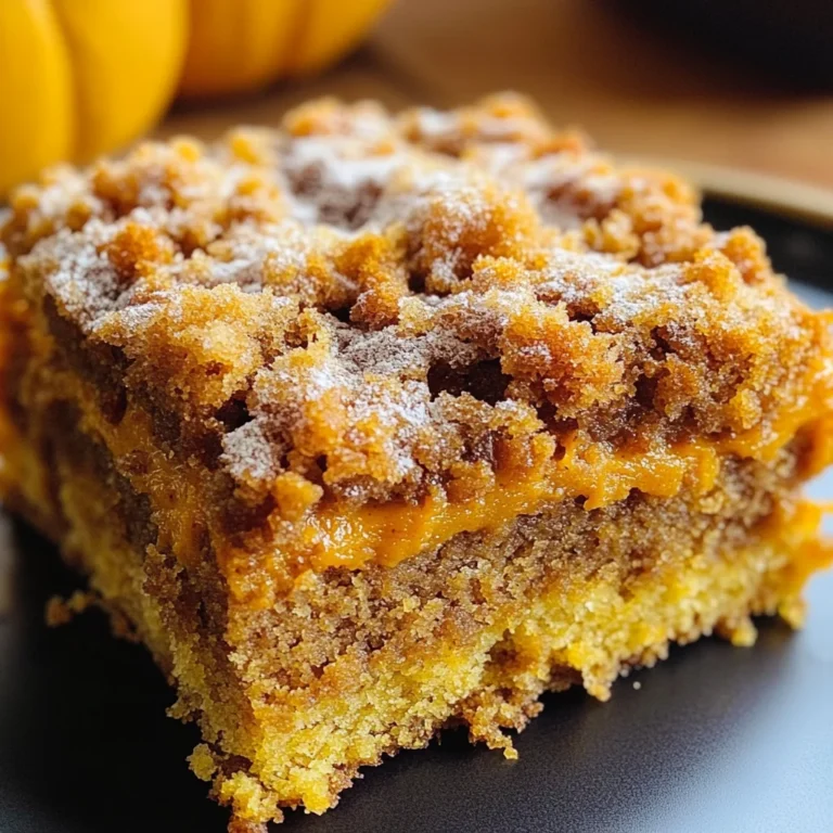 Pumpkin Coffee Cake