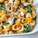 Pumpkin Feta Pasta