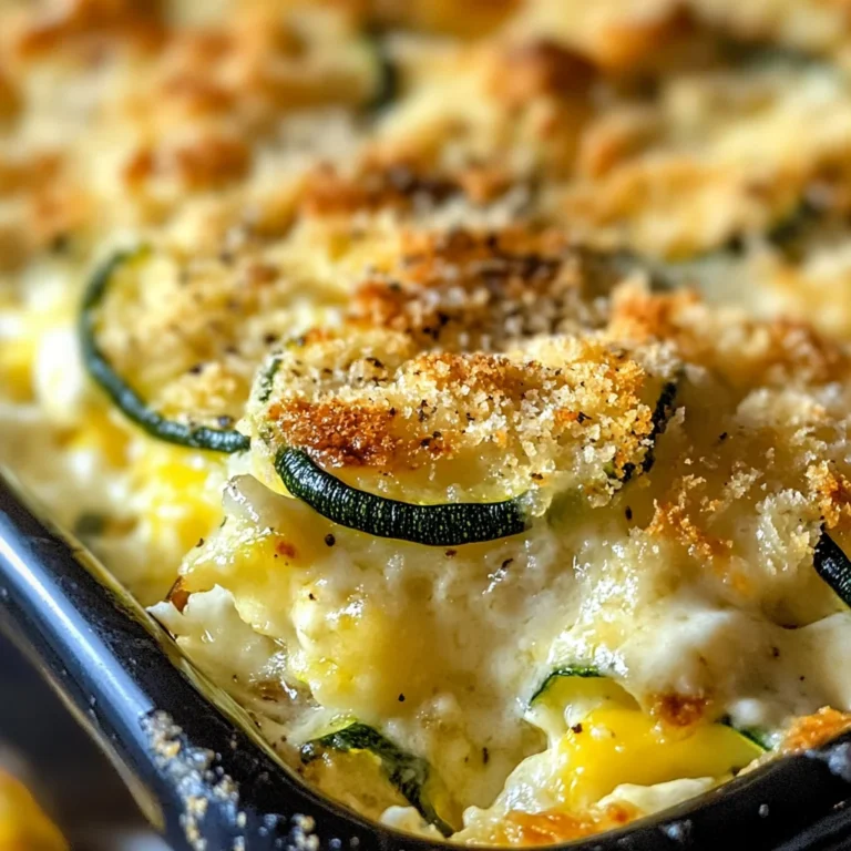 Quick Baked Zucchini Parmesan Casserole