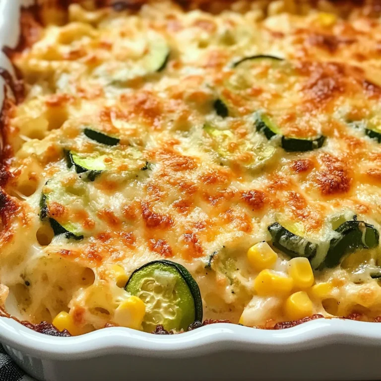 Savory Garden Zucchini Casserole - Alrightwithme