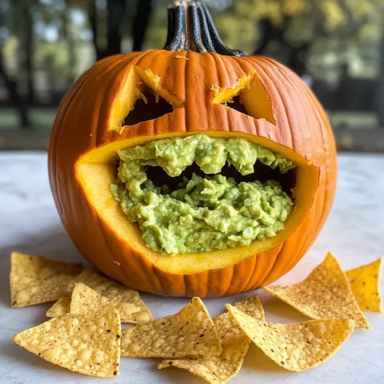 Throwing Up Pumpkin Guacamole Recipe
