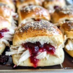 Turkey Cranberry Sliders