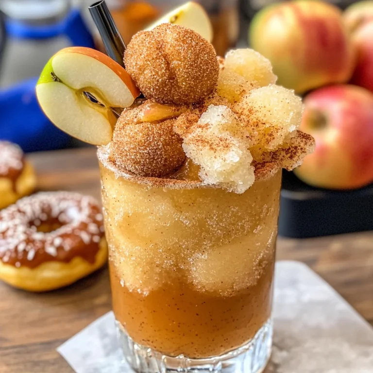 Apple Cider Slush