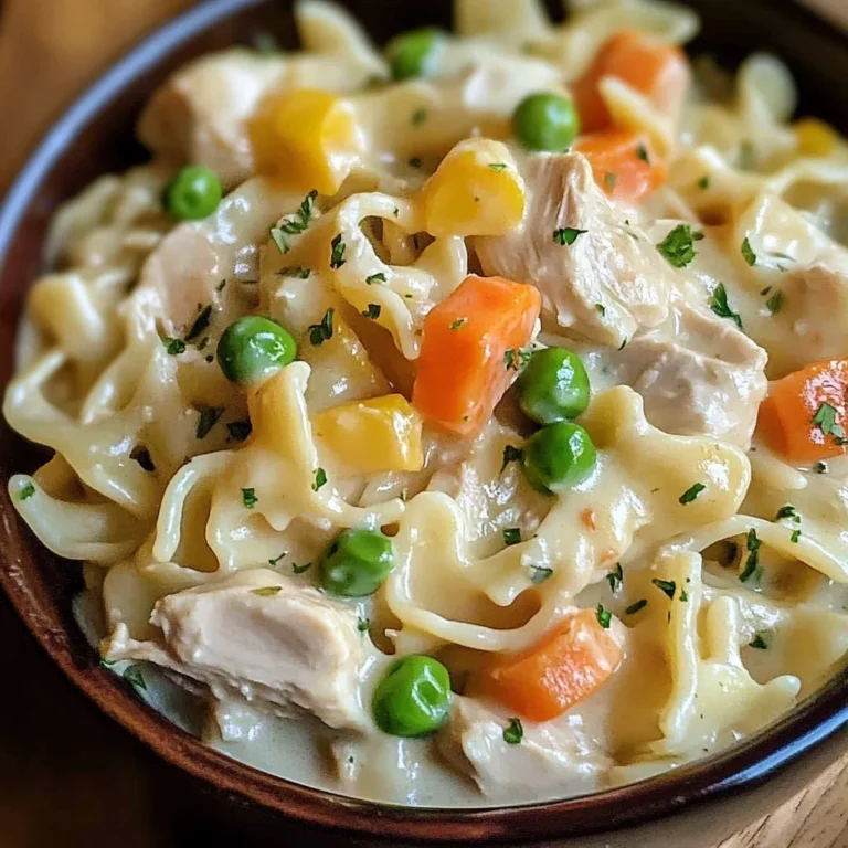 Chicken Pot Pie Pasta Recipe