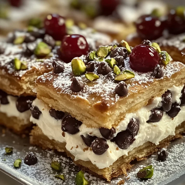 Classic Cannoli Squares That Will Wow Your Taste Buds