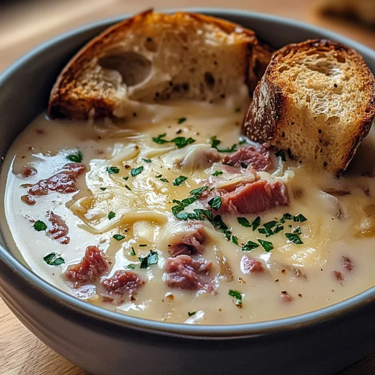 Creamy Reuben Soup: A Delicious Twist on a Classic