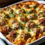 Dump-and-Bake Meatball Casserole
