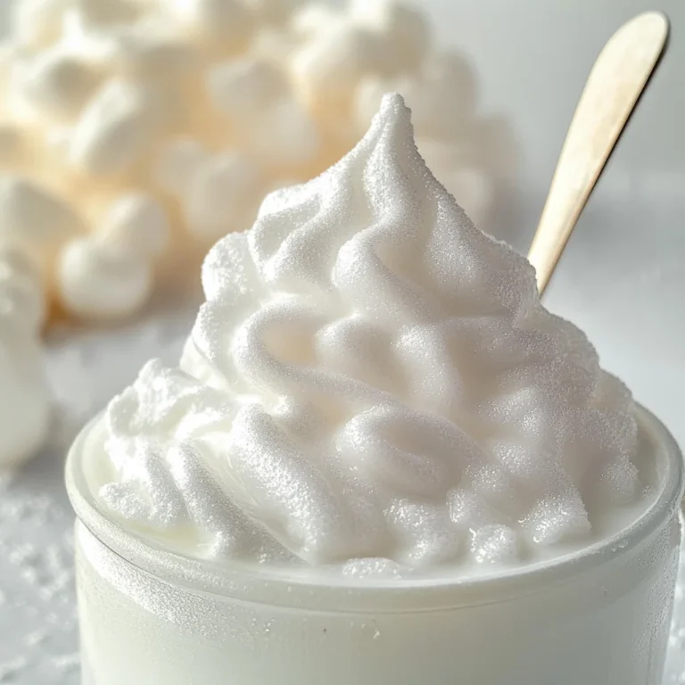 How to Make Marshmallow Fluff
