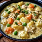 ONE POT GNOCCHI CHICKEN POT PIE