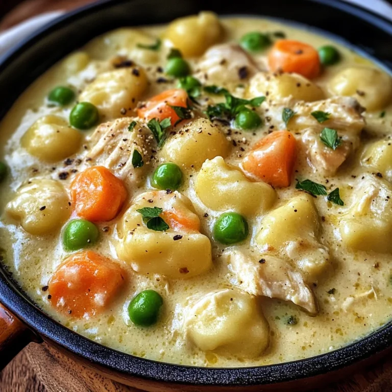 ONE POT GNOCCHI CHICKEN POT PIE