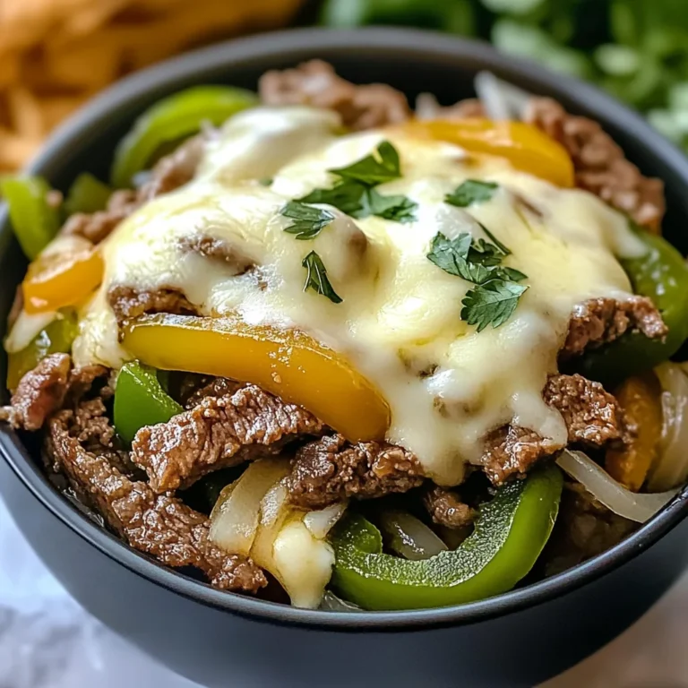 Philly Cheesesteak Bowls – Easy Low-Carb Dinner Idea